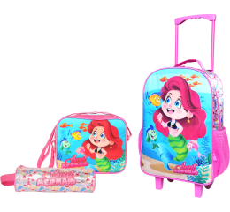 KIT MOCHILA CARRINHO+LANC.+ESTOJO SEREIA BPD33045